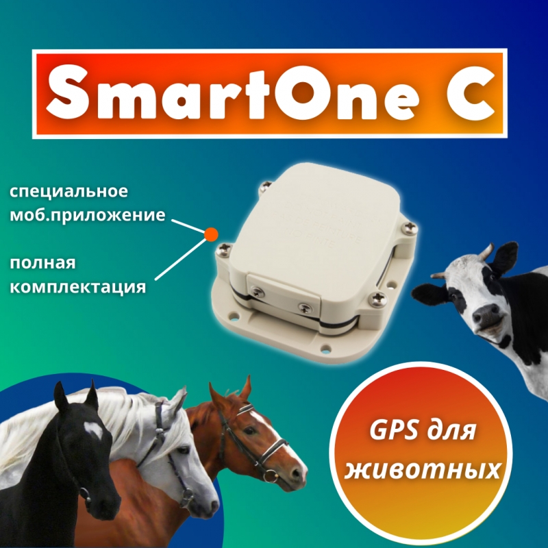 SmartOne C / GPS трекер для животных, транспорта Новосибирск Модель спутникового маяка / SmartOne C/ всемирно известной компании / Globalstar/ .<br /> - Размеры маяка: длина 6, 5 см, ширина 5, 4 см, толщина - 2 см.<br /> - Аппарат герметичен: водонепроницаемый, степень защиты IP67.<br /> - Температурный диапазон уверенной работы маяка: -40 град., С..... +60 град., С.<br /> - Надежный.<br /> - Широкий функционал аппарата удовлетворит самого строгого клиента.<br /> - Гибкая настройка маяка: он может отправлять сообщения раз в несколько дней и до 41 раз в сутки.<br /> - Если в сутки получать 4 сообщения, то ориентировочный срок работы батарейки - 6 месяцев.<br /> - Работа от 4-х литиевых батарей 1, 5V типоразмера АAA , которые можно купить в любом среднем техническом магазине.<br /> <br /> В стоимость комплекта уже входит:<br /> 1 Активация, которая стоит $16 единоразовая оплата ;<br /> 2 Абонентская плата за 1 месяца, которая стоит 12.5 $ ежемесячная абонентская плата составляет $12.5 ;<br /> 3 Дополнительный комплект из 4 батареек, который стоит 11$<br /> 4 Надежный водонепроницаемый ошейник - 1 штука - 430руб.<br /> <br /> Для связи звоните фото, купить, цена
